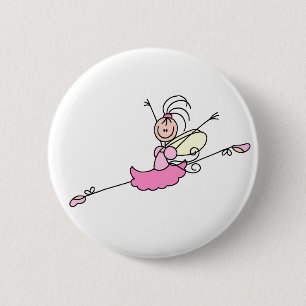 Den rosa Ballerinadansen knäppas Knapp