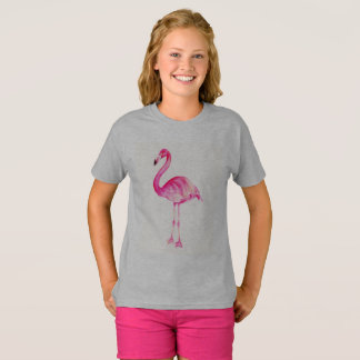 Den rosa flamingoen t-shirt