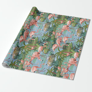 Den rosa Flamingolagunen målar numrerar by Presentpapper