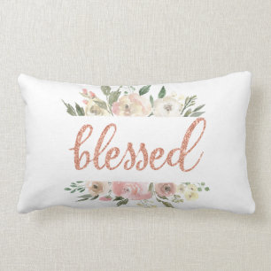 Den rosa guld- & rodnadbarnkammare kudder lumbarkudde