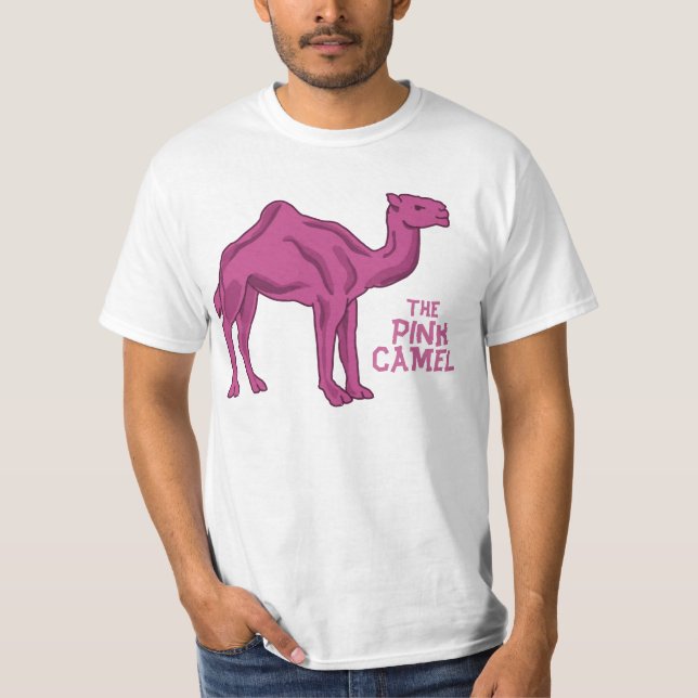 Den rosa kamlet - inspektör tee shirt (Framsida)