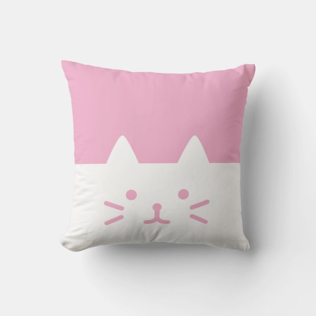 den rosa katten kudder kudde (Framsida)