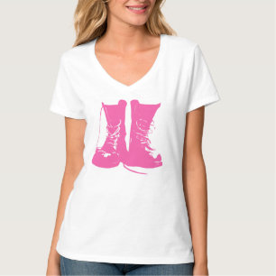Den rosa militära striden startar T-tröja T Shirt