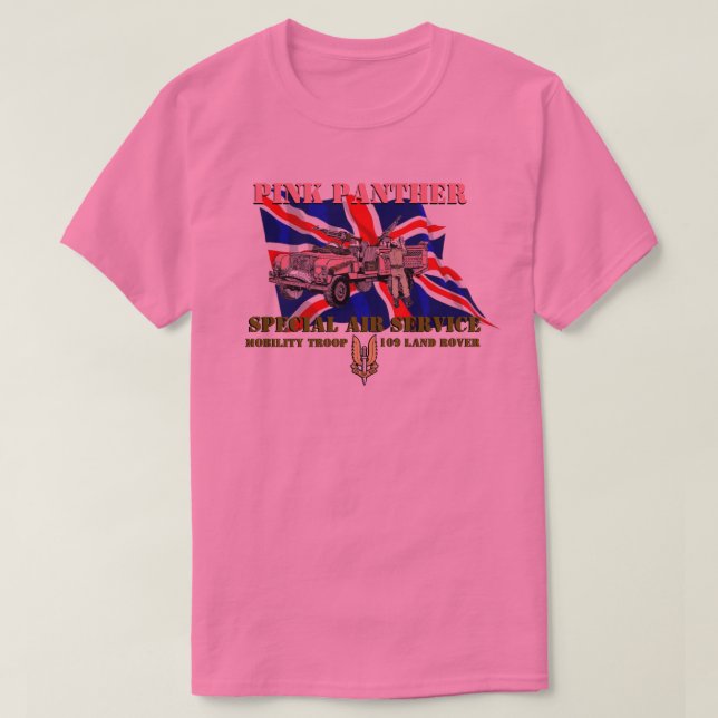 DEN ROSA PANTERN TEE SHIRT (Design framsida)