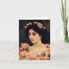 Den rosa rosen kort