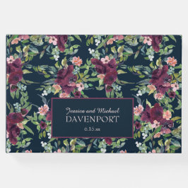 Den Rosan i Bröllop, Blommigt Gästböcker