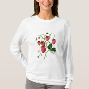 Den Roseberry jordgubben som inristas av Watte Tee Shirt