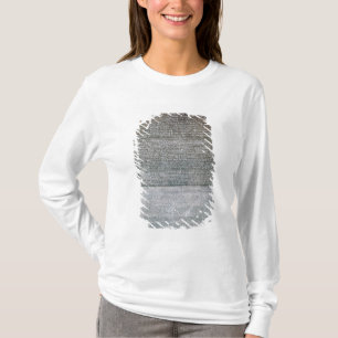Den Rosetta stenen, från fortSt. Julien, T-shirt