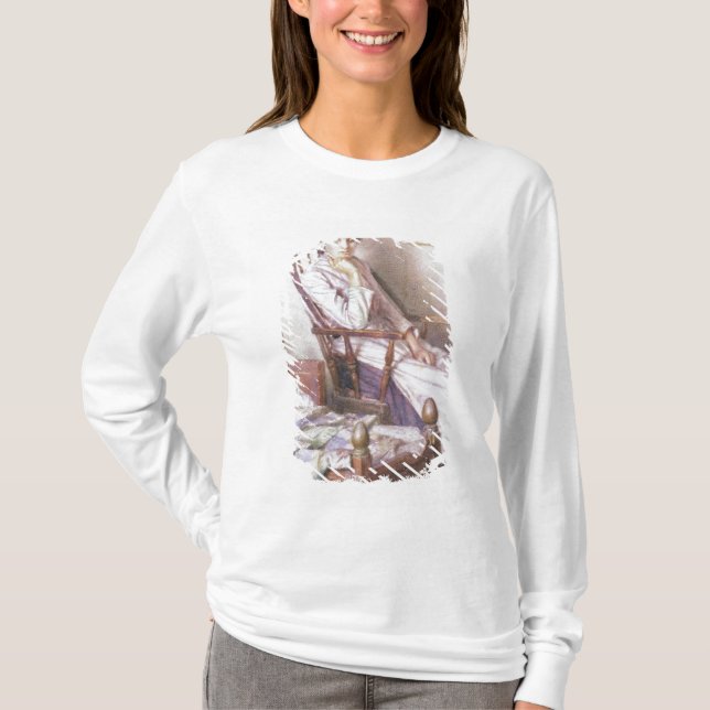 Den rosiga förebilden av henne ensamhet t-shirt (Framsida)