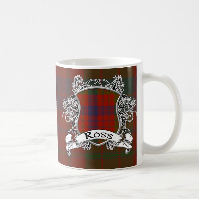 Den Ross tartanen skyddar Kaffemugg (Höger)