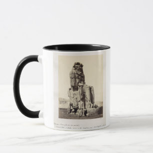 "Den röst- Memnonen", kolossal staty av Amenhotep Mugg