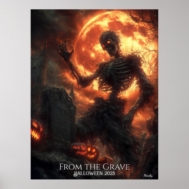 Den rotade härkomst Halloween Poster (Framsidan)