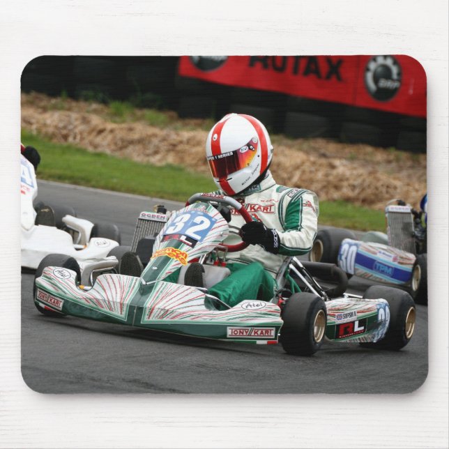 Den Rotax Karting musen vadderar Musmatta (Framsidan)