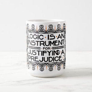 Den Roycroft Mottomuggen, "logik är en Kaffemugg