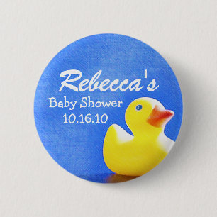Den Rubber Ducky baby shower knäppas Knapp
