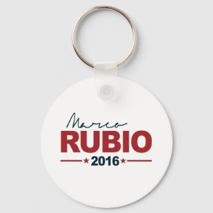 DEN RUBIO 2016 KAMPANJEN UNDERTECKNAR - .PNG NYCKELRING