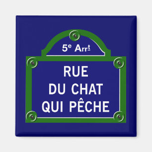 Den Rue du Prata quien Peche, den Paris gatan Magnet