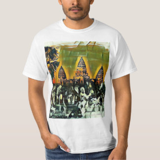 Den ruinerade abstrakten Temple T Shirt