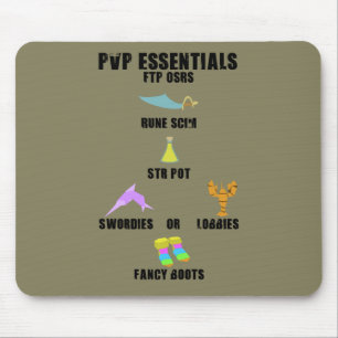 Den Runescape PVP Essentialsmusen vadderar Musmatta