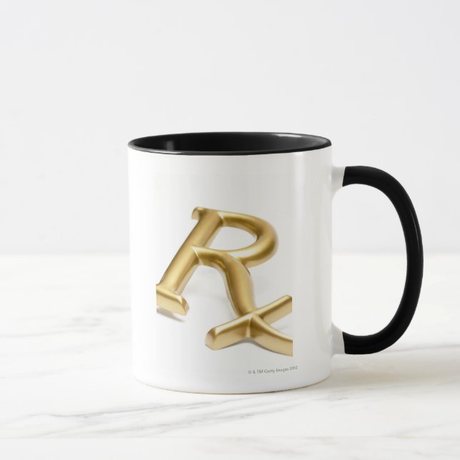 Den Rx drogen undertecknar Mugg (Höger)