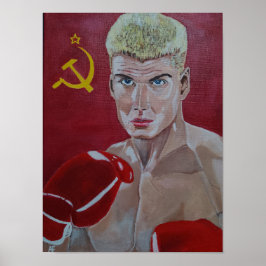 Den ryska målningen av Alfred Fox Poster