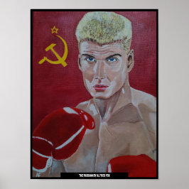Den ryska målningen av Alfred Fox Poster
