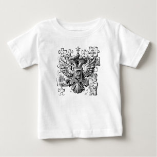 Den ryska språkdagen - Vibrant Folk Art Design T Shirt