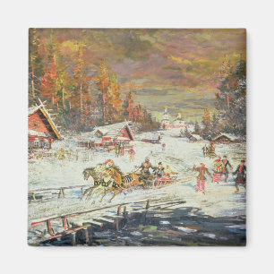 Den ryska vintern 1900-10 magnet