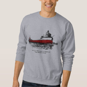 Den S.S. Edmund Fitzgerald ~en "de väldiga FITZNA Lång Ärmad Tröja