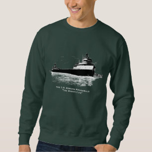 Den S.S. Edmund Fitzgerald ~en "de väldiga FITZNA Lång Ärmad Tröja