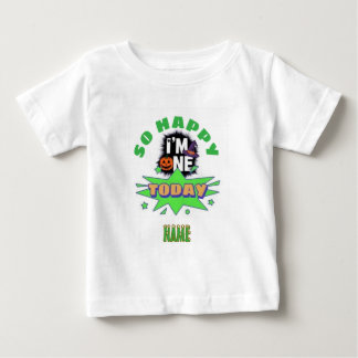 Den så lyckliga jag är en dag idag Anpassad födels T Shirt