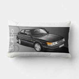 Den Saab 900 Turbo coupen dämpar Lumbarkudde