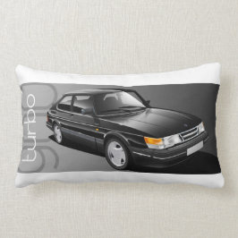 Den Saab 900 Turbo coupen dämpar Lumbarkudde