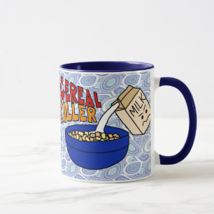 Den sädes- mördarekaffemuggen, ilsken mjölk mugg