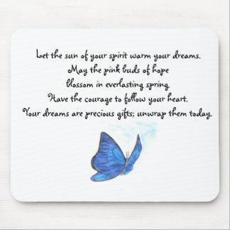 Den säkra fjärilsmusen vadderar musmatta