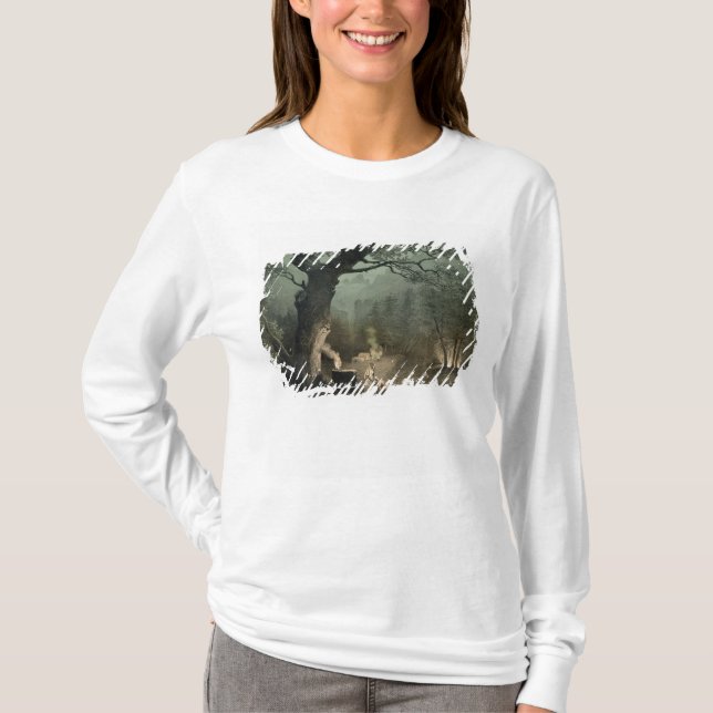Den sakrala dungen av druidsna tee shirt (Framsida)