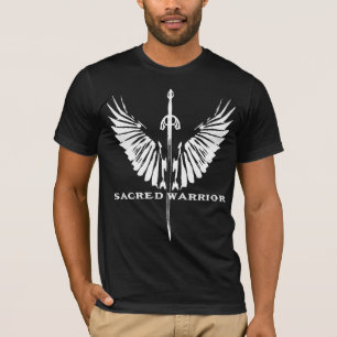 Den sakrala krigare påskyndar logotypT-tröja Tee Shirt