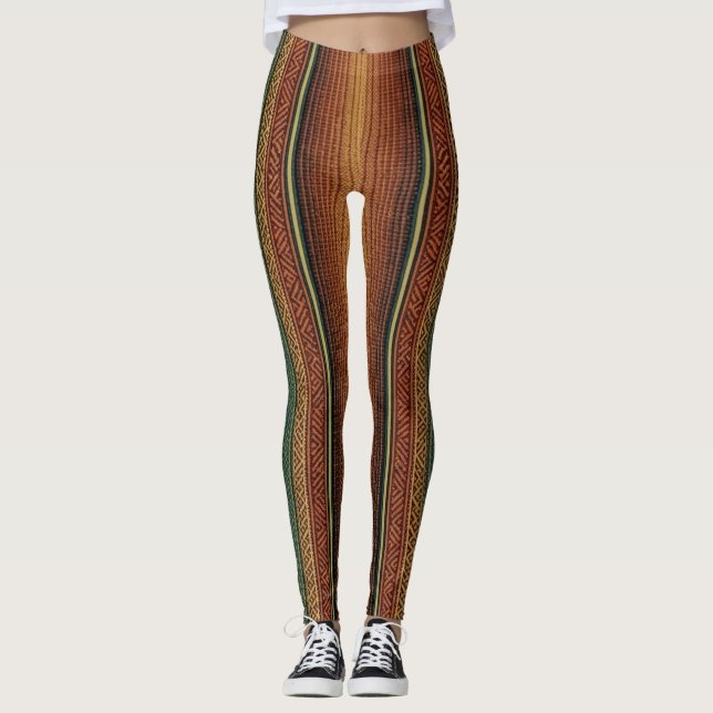 Den Sakrala Nomadväven Leggings (Framsida)