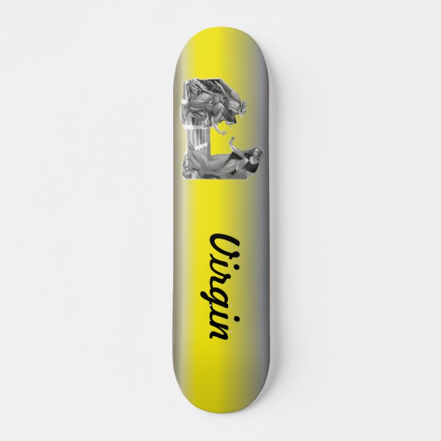 Den saliga jungfru Maria Mini Skateboard Bräda 18,5 Cm (Framsida)