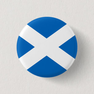 Den Saltire Skottland flagga klämmer fast emblem Knapp