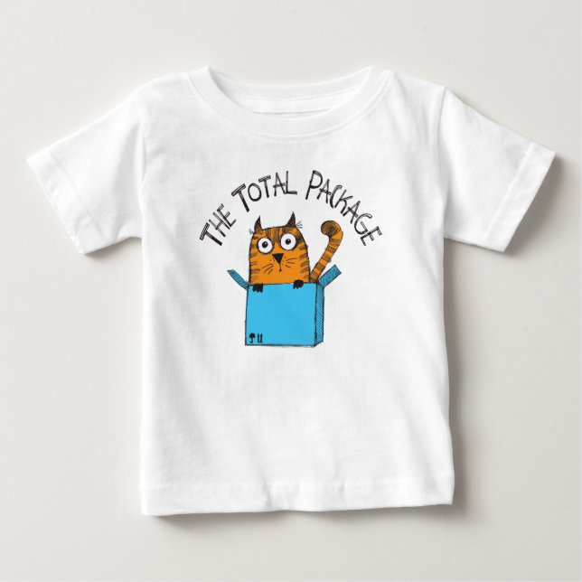 Den sammanlagda paketbabyT-tröja Tee Shirt (Framsida)