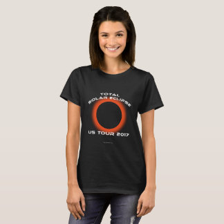 Den sammanlagda sol- förmörkelsen US turnerar 2017 Tee