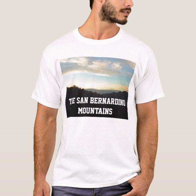 Den San Bernardino bergskjortan T-shirt (Framsida)