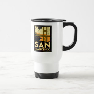 Den San Francisco art déco reser affischen Resemugg