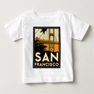 Den San Francisco art déco reser affischen T-shirt