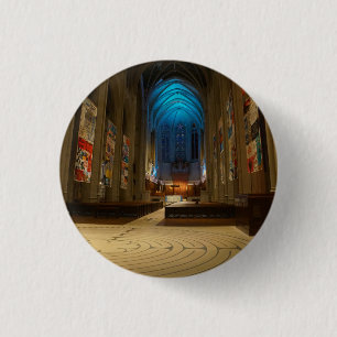 Den San Francisco nåddomkyrkan #2 Pinback knäppa Knapp