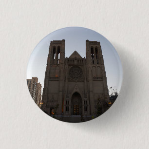 Den San Francisco nåddomkyrkan Pinback knäppas Knapp