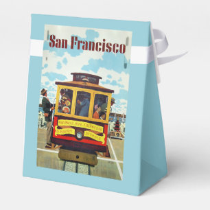 Den San Francisco USA vintage resorfavören boxas Presentaskar