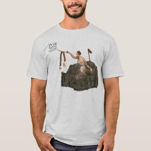 Den San Jacinto flagga, ska Bratton för T-shirt