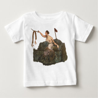 Den San Jacinto flagga, ska Bratton för T-shirt